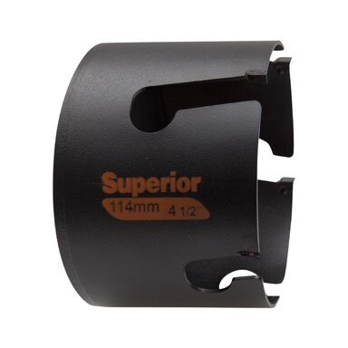 Multiconstruction Superior karūna su kietmetalio dantukais 121mm, gylis 71mm Multiconstruction Superior karūna su kietmetalio dantukais 121mm, gylis 71mm