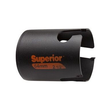 Multiconstruction Superior karūna su kietmetalio dantukais 65mm, gylis 71mm Multiconstruction Superior karūna su kietmetalio dantukais 65mm, gylis 71mm