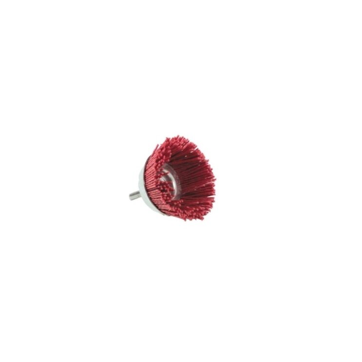 Nailoninis šepetėlis drelėms, Ø22 mm, 1/4" HEX kotelis Nailoninis šepetėlis drelėms, Ø22 mm, 1/4" HEX kotelis