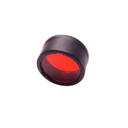 Nitecore NFR20 raudonas spalvotas filtras – suderinamas su 19,7 mm žibintuvėlio galvutėmis, dvipusis mineraliniu stiklu dengtas lęšis, minkštas TPU rėmas Nitecore NFR20 raudonas spalvotas filtras – suderinamas su 19,7 mm žibintuvėlio galvutėmis, dvipusis mineraliniu stiklu dengtas lęšis, minkštas TPU rėmas