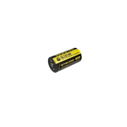 Nitecore NL1816R įkraunamas 18350 ličio jonų (Li-ion) akumuliatorius – 1600 mAh, įkrovimas per USB-C, 3 A iškrovimas, nikeliu dengtas nerūdijantis plienas Nitecore NL1816R įkraunamas 18350 ličio jonų (Li-ion) akumuliatorius – 1600 mAh, įkrovimas per USB-C, 3 A iškrovimas, nikeliu dengtas nerūdijantis plienas