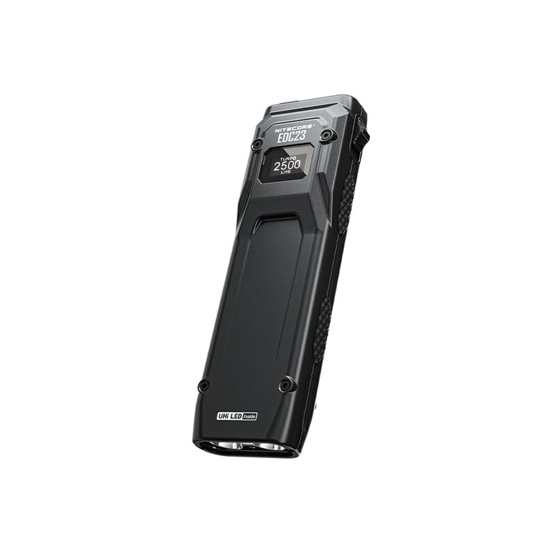 Nitecore EDC23 2500 lm USB-C įkraunamas itin plonas EDC žibintuvėlis Nitecore EDC23 2500 lm USB-C įkraunamas itin plonas EDC žibintuvėlis