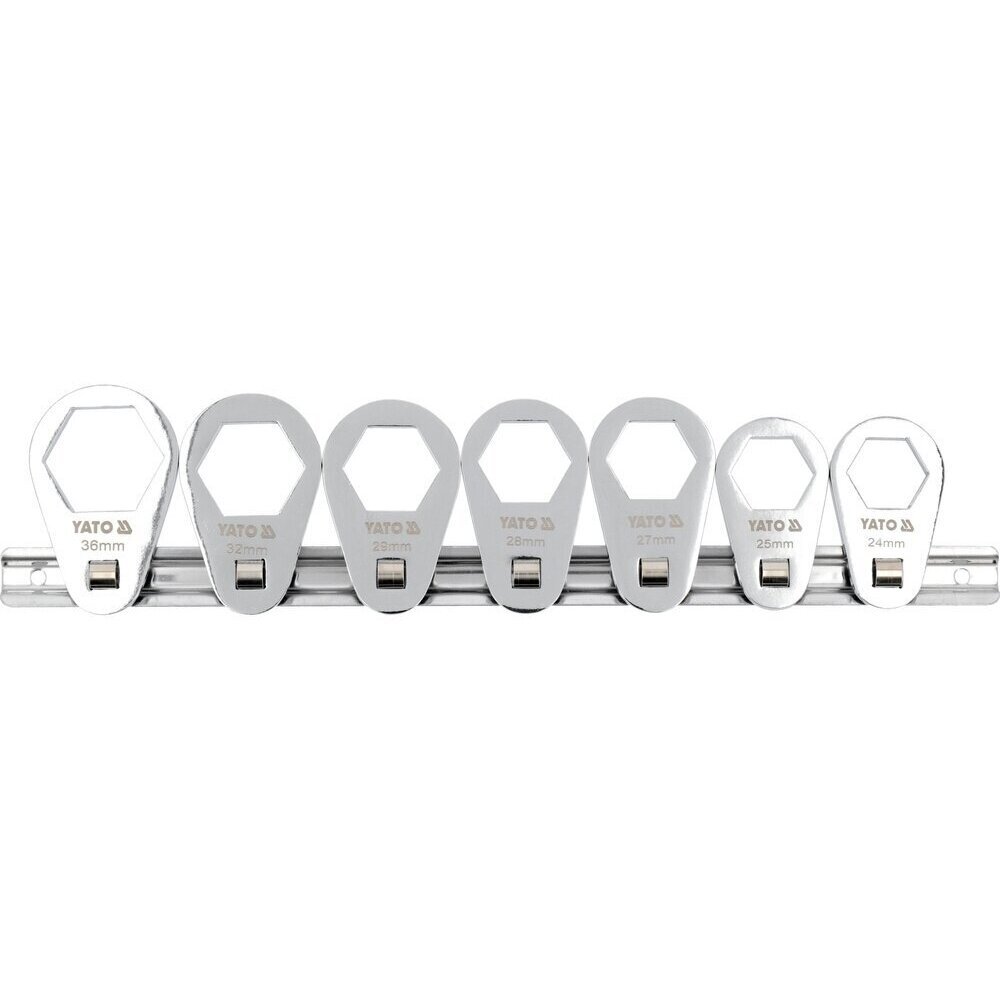Ofsetinių tepalo filtrų raktų rink. 3/8" 7vnt. Ofsetinių tepalo filtrų raktų rink. 3/8" 7vnt.