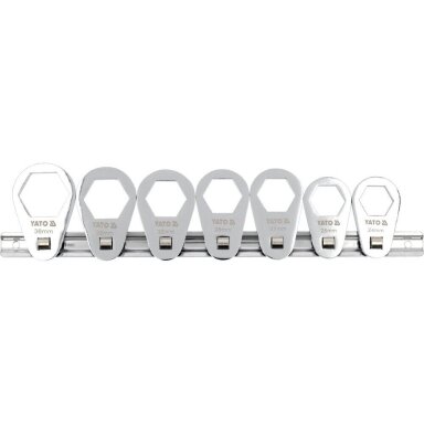Ofsetinių tepalo filtrų raktų rink. 3/8" 7vnt.