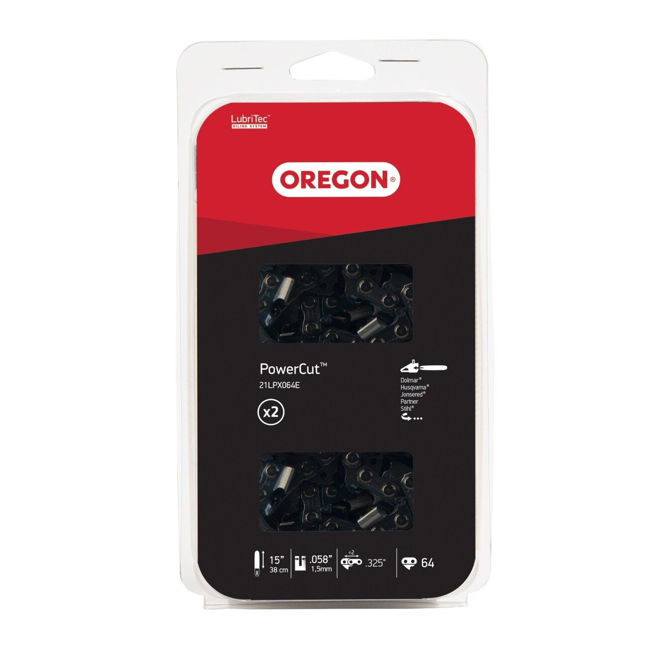 Oregon pjovimo grandinės TWINPACK 91VXL050 Oregon pjovimo grandinės TWINPACK 91VXL050
