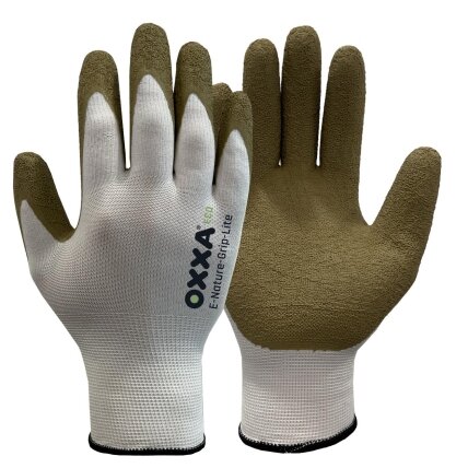 OXXA E-Nature-Grip-Lite 52-025,grn/wht,9 OXXA E-Nature-Grip-Lite 52-025,grn/wht,9