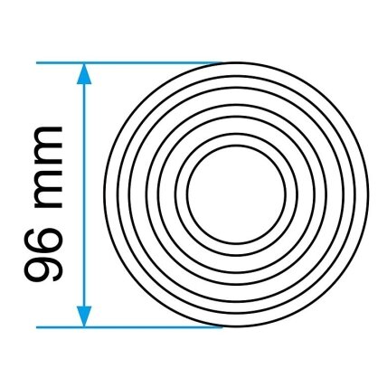 Padas guminis domkratui 96mm 1 Padas guminis domkratui 96mm 1
