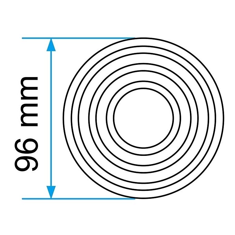 Padas guminis domkratui 96mm 1 Padas guminis domkratui 96mm 1
