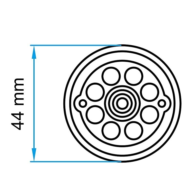 Padas guminis domkratui 44mm 1 Padas guminis domkratui 44mm 1