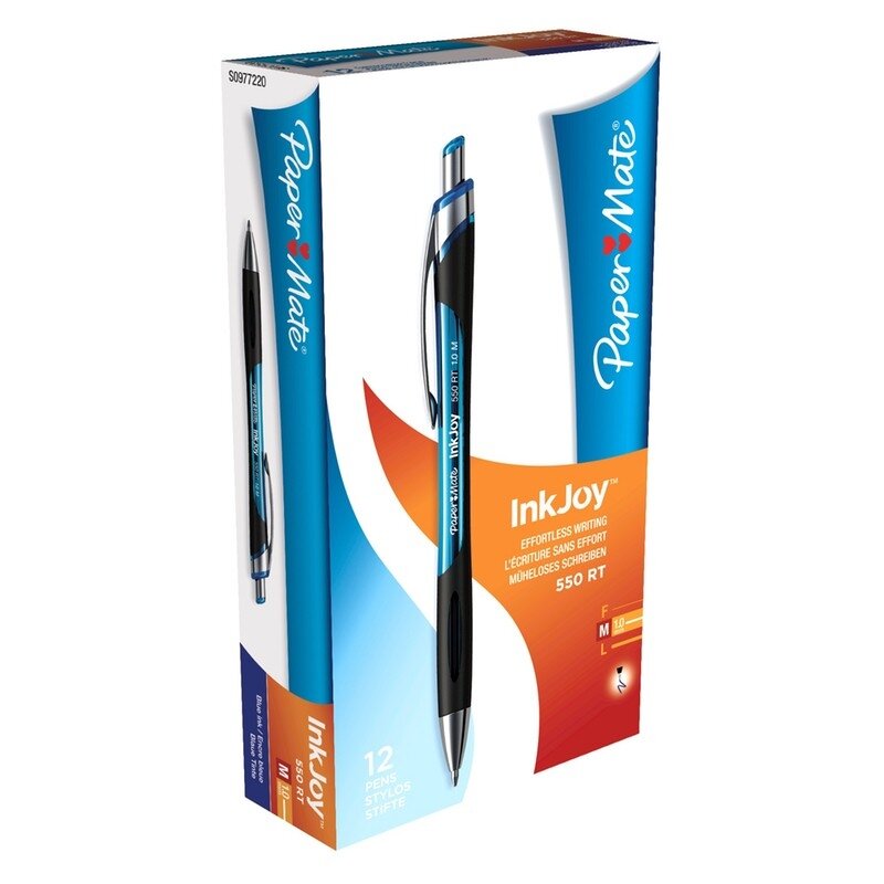 PaperMate Rašiklis „InkJoy" raudon. sp., 550 RT 1 PaperMate Rašiklis „InkJoy" raudon. sp., 550 RT 1
