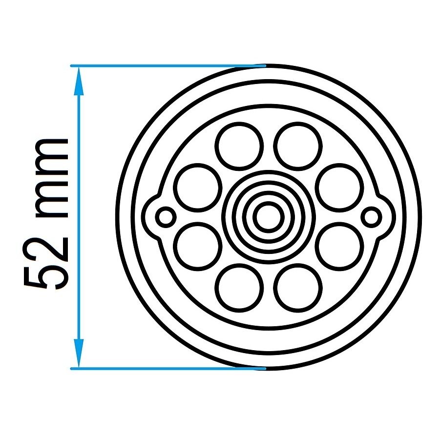 Padas guminis domkratui 52mm 1 Padas guminis domkratui 52mm 1