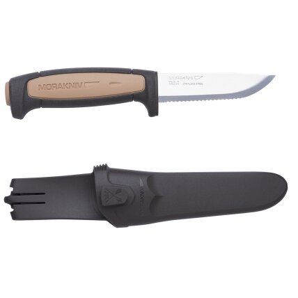 Peilis MORAKNIV® PRO ROPE, dantyta nerūdijančio plieno geležtė 91x2 mm Peilis MORAKNIV® PRO ROPE, dantyta nerūdijančio plieno geležtė 91x2 mm