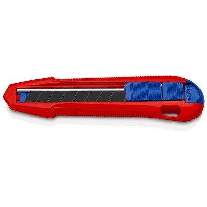 Peilis su keičiama geležte 18mm CutiX KNIPEX 1 Peilis su keičiama geležte 18mm CutiX KNIPEX 1