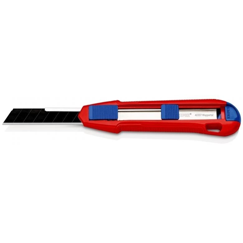 Peilis su keičiama geležte 18mm CutiX KNIPEX 4 Peilis su keičiama geležte 18mm CutiX KNIPEX 4
