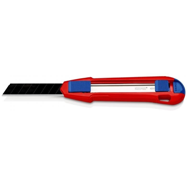 Peilis su keičiama geležte 18mm CutiX KNIPEX 5 Peilis su keičiama geležte 18mm CutiX KNIPEX 5