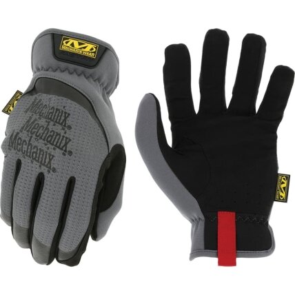 Pirštinės Mechanix FastFit® XL dydis. PILKOS. Rauktas rankogalis, dirbtinė oda, TrekDry® Pirštinės Mechanix FastFit® XL dydis. PILKOS. Rauktas rankogalis, dirbtinė oda, TrekDry®