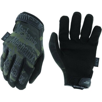 Pirštinės Mechanix The Original® Black Multicam® Camouflage M dydis. Velcro, dirbtinė oda, TrekDry® Pirštinės Mechanix The Original® Black Multicam® Camouflage M dydis. Velcro, dirbtinė oda, TrekDry®