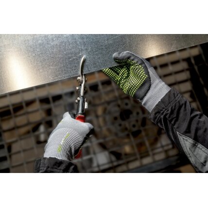 Pirštinės NITRILE FLEX DOTS CUT 10d. 1