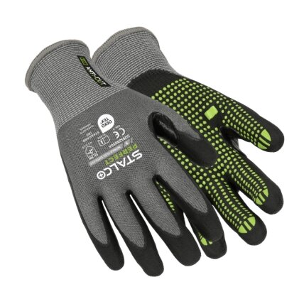 Pirštinės NITRILE FLEX DOTS CUT 10d. Pirštinės NITRILE FLEX DOTS CUT 10d.