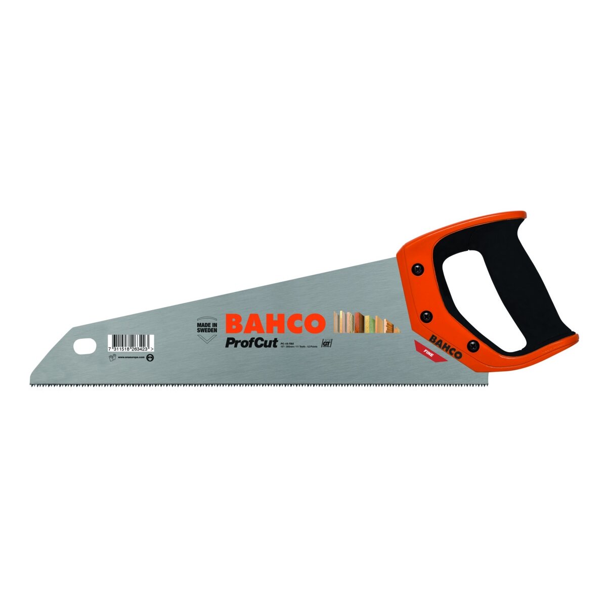 Pjūklas medžiui ProfCut Toolbox 15" 380mm GT11 Bahco Pjūklas medžiui ProfCut Toolbox 15" 380mm GT11 Bahco