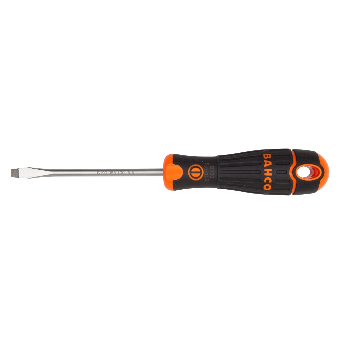 Plokščias atsuktuvas Bahco 4.0mm.x0.8x100mm.+88mm. Plokščias atsuktuvas Bahco 4.0mm.x0.8x100mm.+88mm.