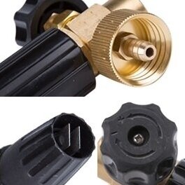Plovimo įrenginio HC24-120 / HC21-110H metalinis antgalis putoms su bakeliu 1l 5 Plovimo įrenginio HC24-120 / HC21-110H metalinis antgalis putoms su bakeliu 1l 5