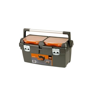 Plastikinė įrankių dėžė 600x305x295, 37l. Bahco