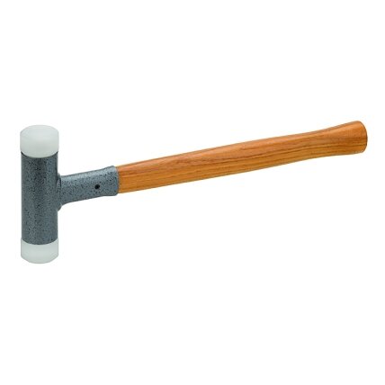 Plaktukas be atatrankos, plastikiniais galais, 32 mm, 600g Plaktukas be atatrankos, plastikiniais galais, 32 mm, 600g