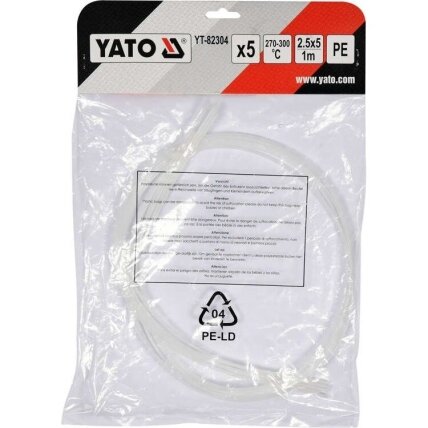 Plastiko suvirinimo juostų rinkinys (5vnt) (PE polietilenas) 2.5x5mm 5х1m 3 Plastiko suvirinimo juostų rinkinys (5vnt) (PE polietilenas) 2.5x5mm 5х1m 3