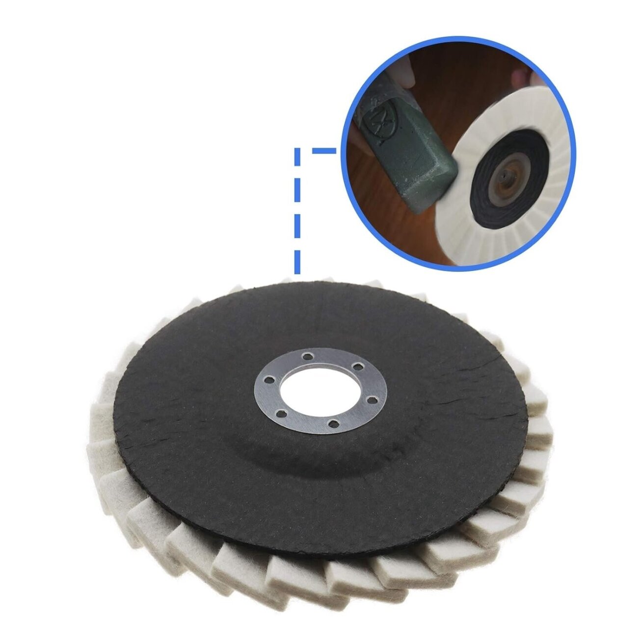 Poliravimo diskas 125mm 1 Poliravimo diskas 125mm 1