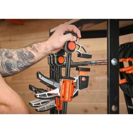 Pony Jorgensen Aliuminis spaustuvas MEDIUM DUTY su jėgos matuokliu 150 mm, Pony Jorgensen 4