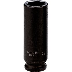Prailginta šešiakampė smūginė galvutė 24mm 1/2" Irimo blisteryje Prailginta šešiakampė smūginė galvutė 24mm 1/2" Irimo blisteryje
