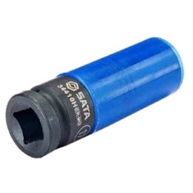 Prailginta smūginė galvutė 1/2'' 17mm plonasienė su apsauga