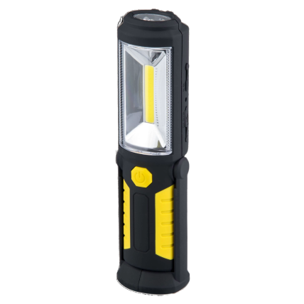 Prožektorius darbui COB (3W) + LED5 (įkraunamas) Prožektorius darbui COB (3W) + LED5 (įkraunamas)