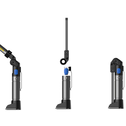 Prožektorius darbui lankstus su UV COB+SMD (įkraunamas) 2 Prožektorius darbui lankstus su UV COB+SMD (įkraunamas) 2