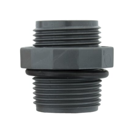 PVC jungtis Nipelis 1"Mx1"M PVC jungtis Nipelis 1"Mx1"M