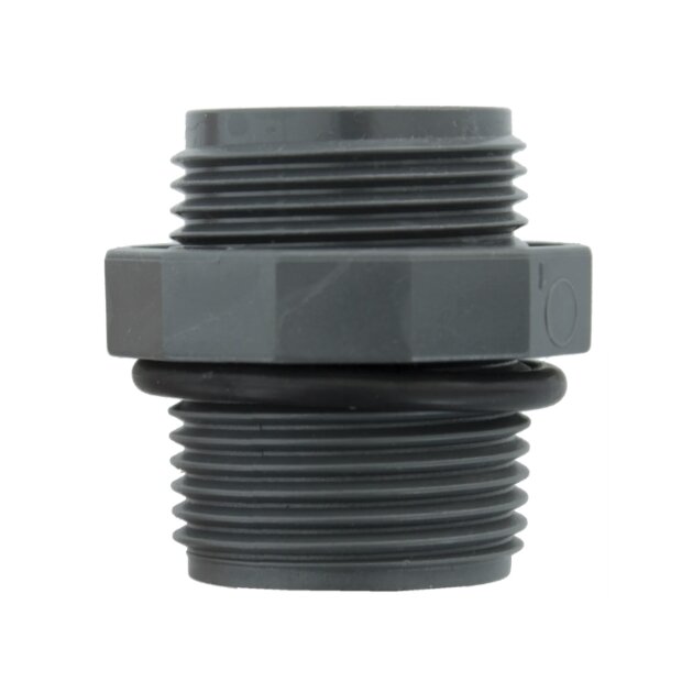 PVC jungtis Nipelis 1"Mx1"M PVC jungtis Nipelis 1"Mx1"M