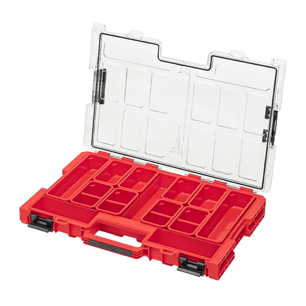 Qbrick QBRICK ONE smulkmenų dėtuvė L 2.0 RED 1 Qbrick QBRICK ONE smulkmenų dėtuvė L 2.0 RED 1