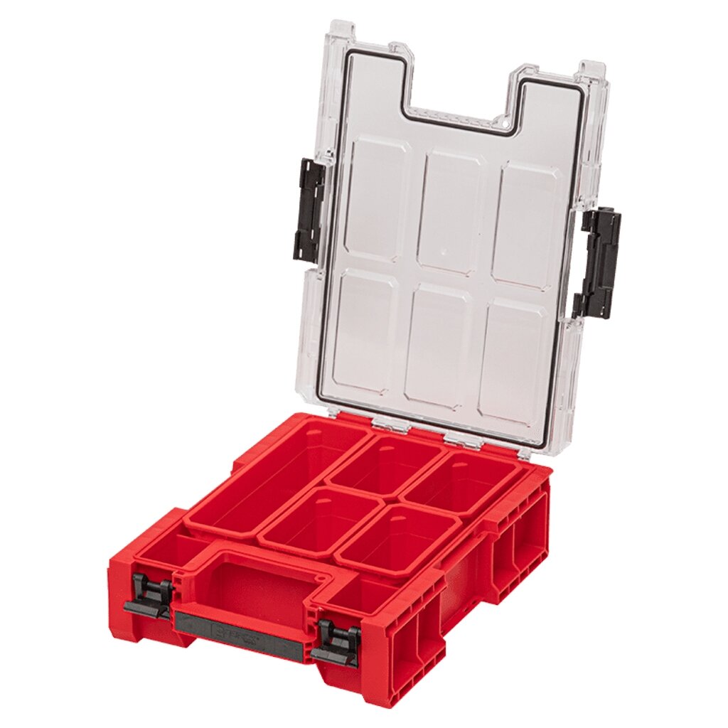 Qbrick QBRICK ONE smulkmenų dėtuvė M PLUS 2.0 RED 1 Qbrick QBRICK ONE smulkmenų dėtuvė M PLUS 2.0 RED 1