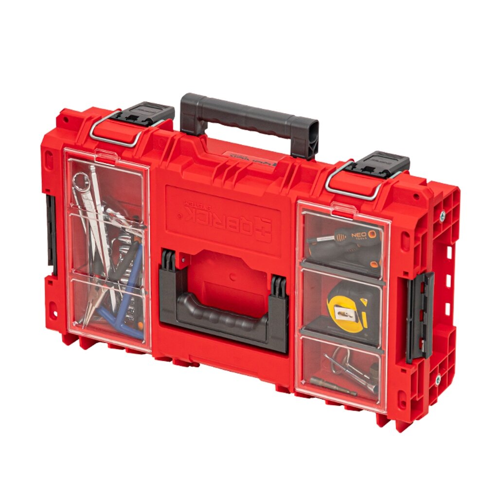 Qbrick QBRICK PRIME įrankių dėžė 150 PROFI RED 5 Qbrick QBRICK PRIME įrankių dėžė 150 PROFI RED 5