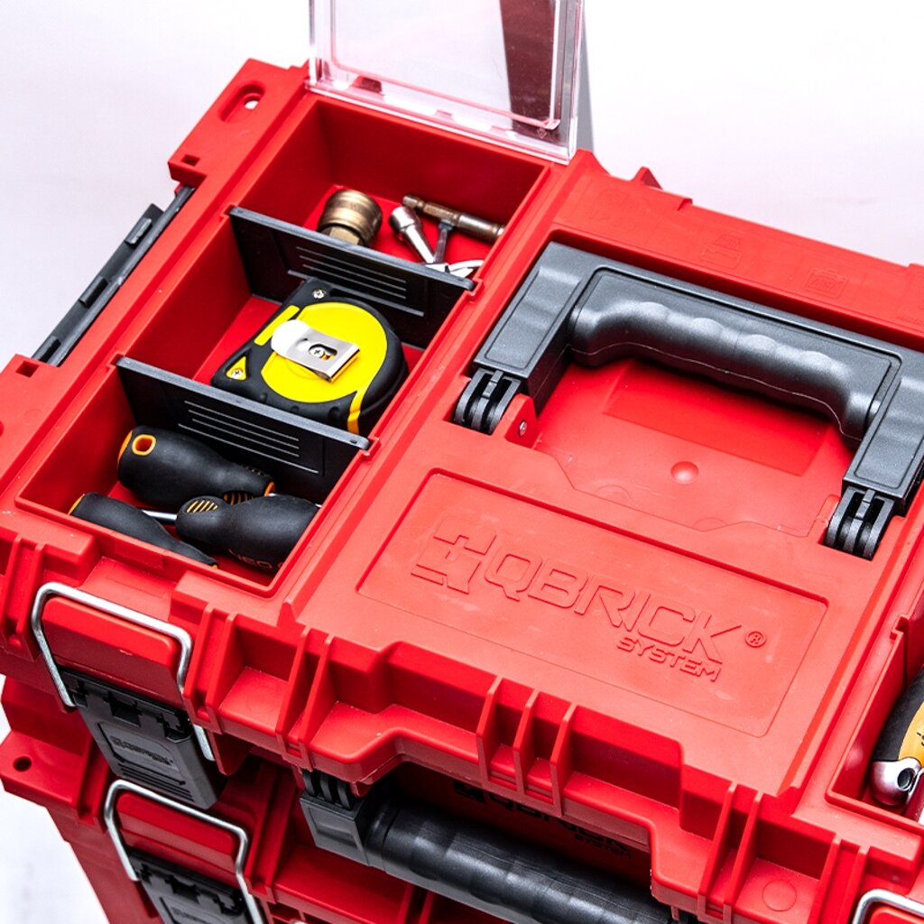 Qbrick QBRICK PRIME įrankių dėžė 150 PROFI RED 7