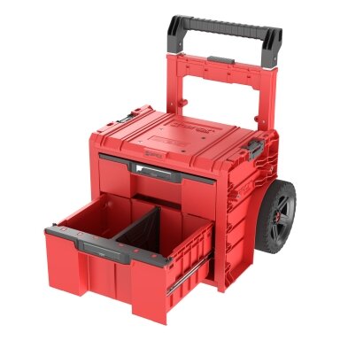 Qbrick Įrankių dėžė su ratukais PRO 2.0 PLUS, 2 stalčiai, QBRICK