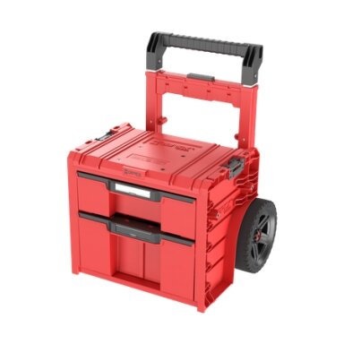 Qbrick Įrankių dėžė su ratukais PRO 2.0 PLUS, 2 stalčiai, QBRICK