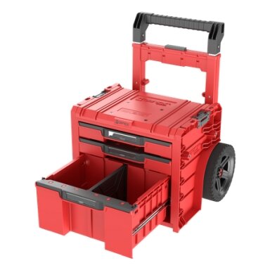 Qbrick Įrankių dėžė su ratukais, PRO 2.0 PLUS, 3 stalčiai, QBRICK