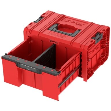 Qbrick QBRICK PRO įrankių dėžė su stalčiu 2.0 EXPERT RED