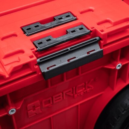 Qbrick QBRICK ONE Įrankių dėžė su ratukais 2.0 RED 5 Qbrick QBRICK ONE Įrankių dėžė su ratukais 2.0 RED 5