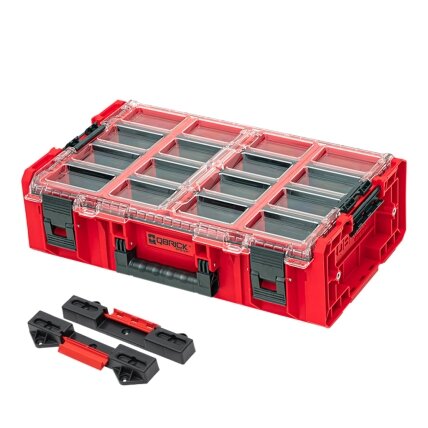 Qbrick QBRICK ONE smulkmenų dėtuvė 2XL 2.0 RED + adapteris (2 vnt.) Qbrick QBRICK ONE smulkmenų dėtuvė 2XL 2.0 RED + adapteris (2 vnt.)