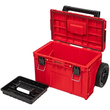 Qbrick QBRICK PRIME įrankių dėžė su ratukais RED 2