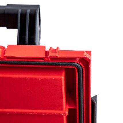 Qbrick QBRICK PRIME įrankių dėžė su ratukais RED 3