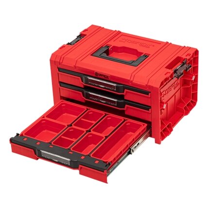 Qbrick QBRICK PRO įrankių dėžė su 3 stalčiais 2.0 EXPERT RED 4 Qbrick QBRICK PRO įrankių dėžė su 3 stalčiais 2.0 EXPERT RED 4